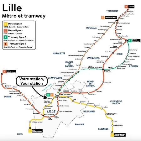 Appartement In The Heart Of Old Lille